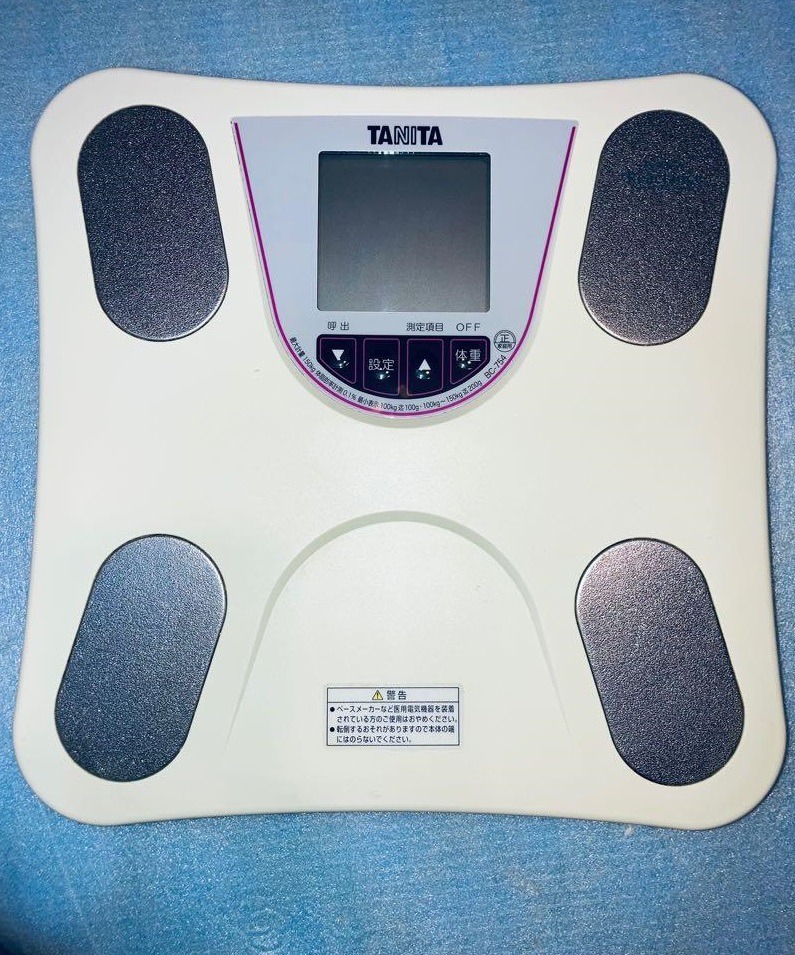 日版Tanita BC-754 脂肪磅體脂磅體組成計innerscan Body Composition