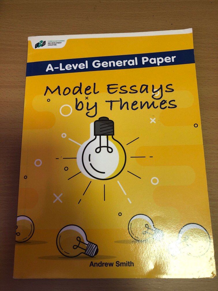 A Level General Paper Model Essay, Hobbies & Toys, Books & Magazines