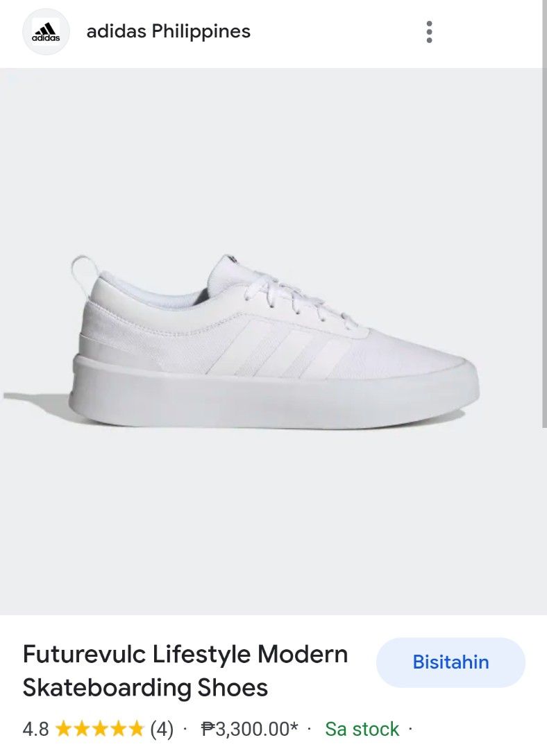 adidas Futurevulc Lifestyle Modern Skateboarding Shoes - White