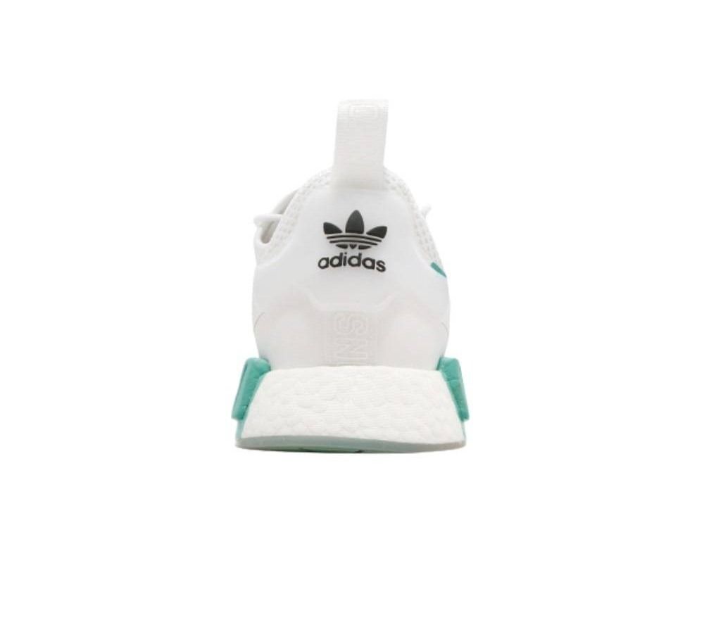 Adidas nmd hotsell white cyan
