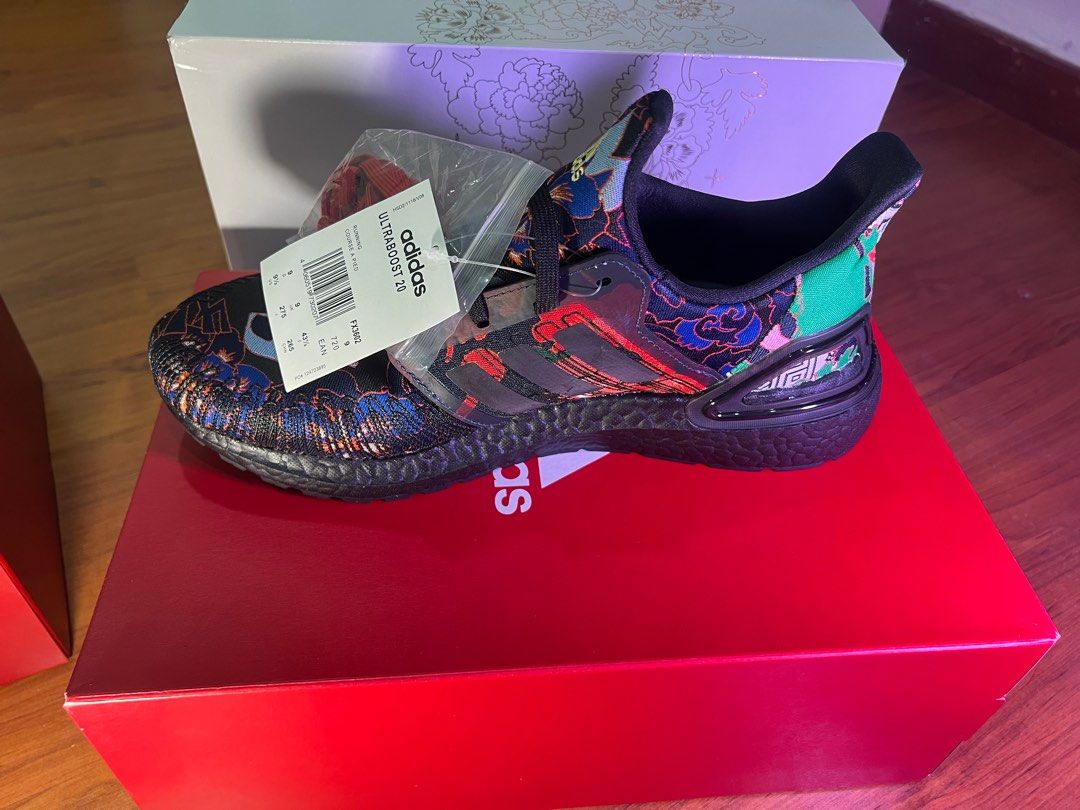 Adidas Ultra Boost 20 UK 9 Lunar New Year - FX3602, Men's Fashion,  Footwear, Casual shoes on Carousell