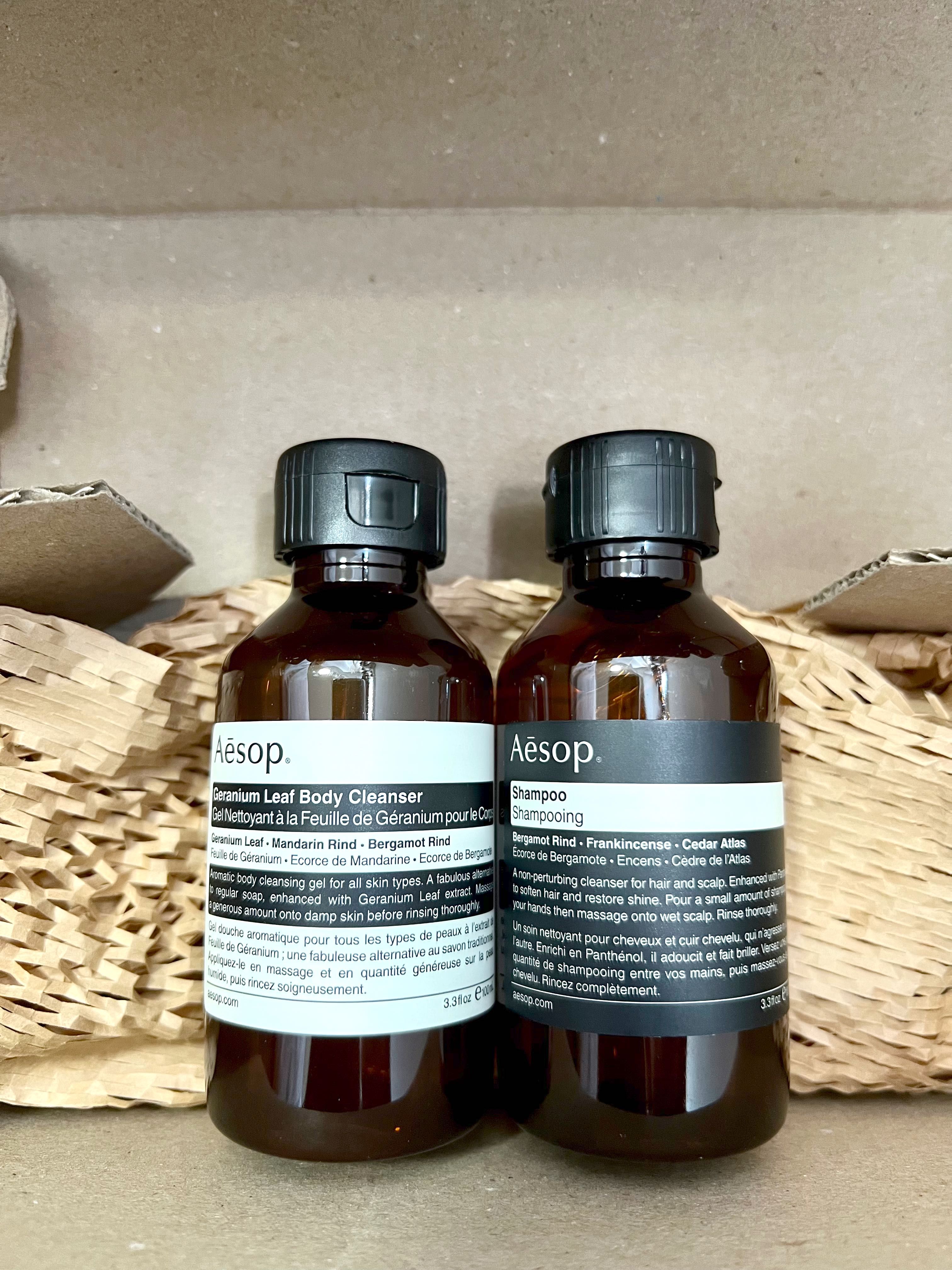 Aesop body cleanser & shampoo (100ml), Beauty & Personal Care, Bath