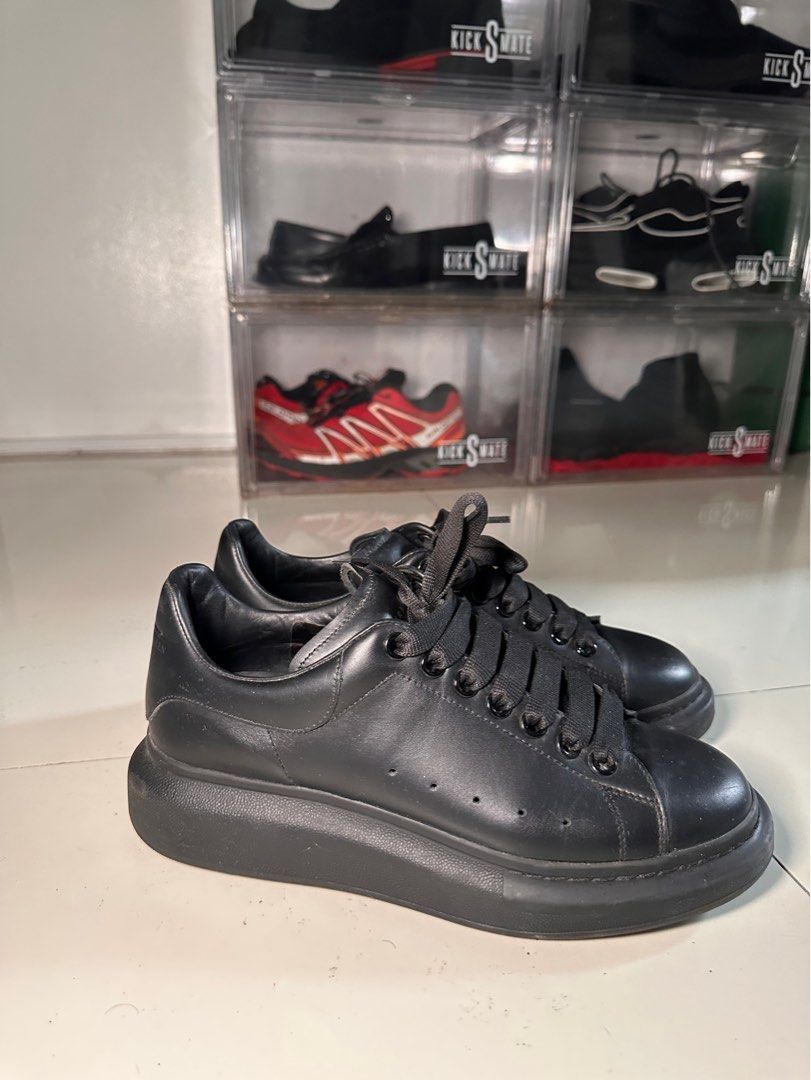 Alexander McQueen Leather Sneakers Men s Fashion Footwear