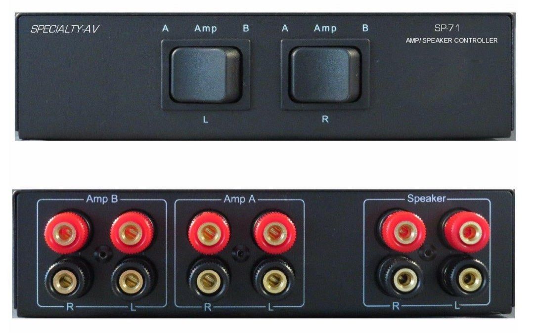 Amplifier Speaker Switcher, TV & Home Appliances, TV & Entertainment