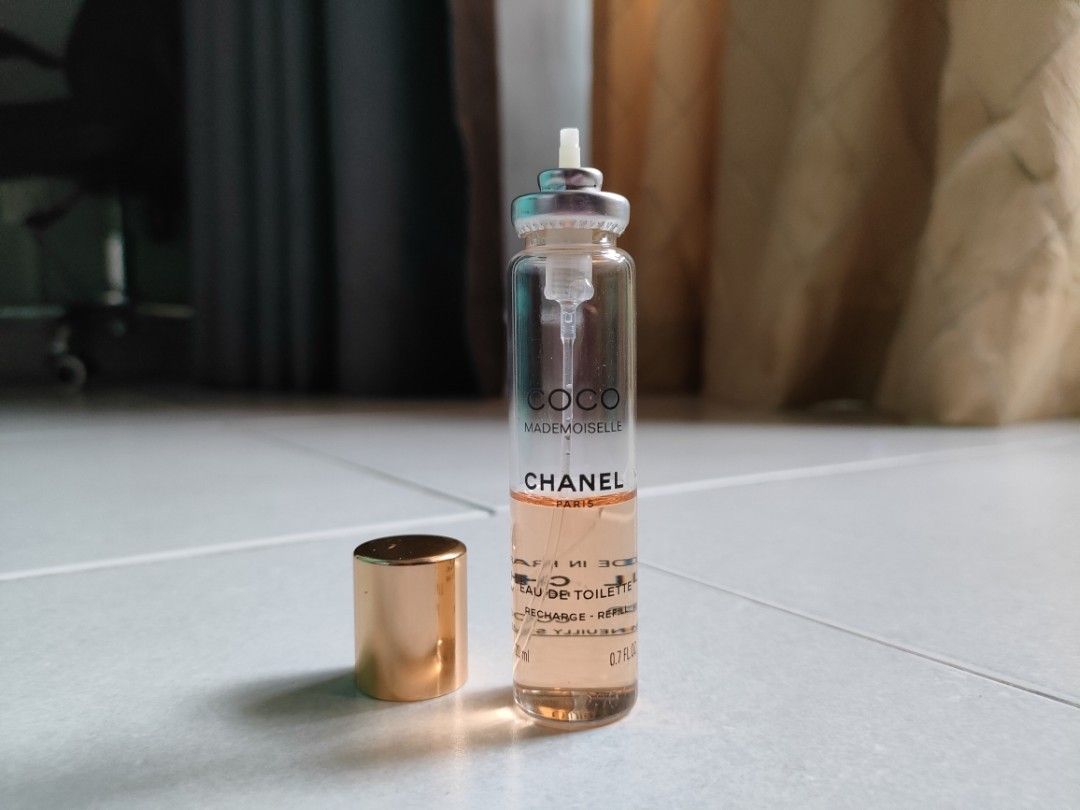 Chanel Coco Mademoiselle EDT 3 Travel Spray Refills for Women (20ml) Eau de  Toilette Recharge Set [Brand New 100% Authentic Perfume/Fragrance]