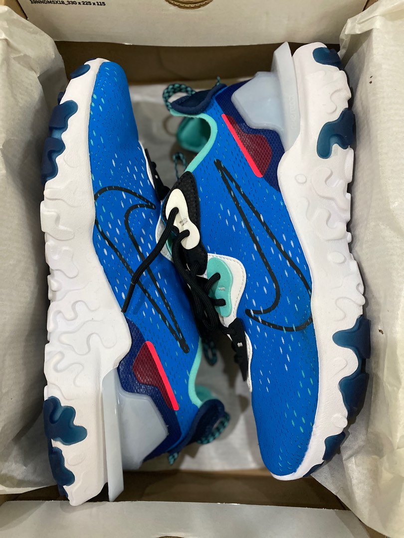 Nike react 27 blue deals