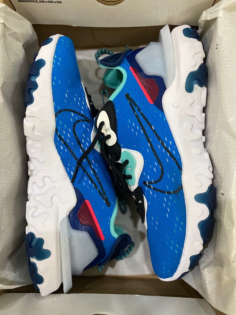 Authentic Nike React Vision Blue Men s Fashion Footwear