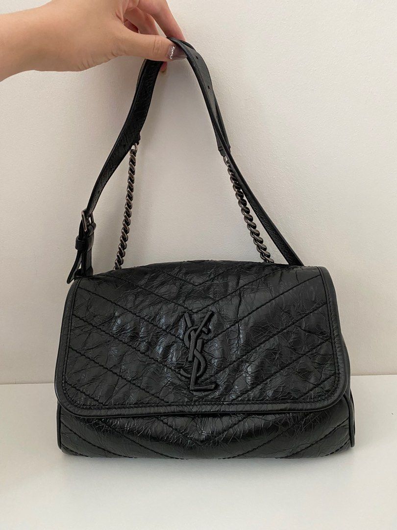 AUTHENTIC YSL Monogramme Niki Body Bag Luxury Bags Wallets on
