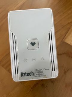 Aztech HomePlug AV500 Dual-band Wifi Extender