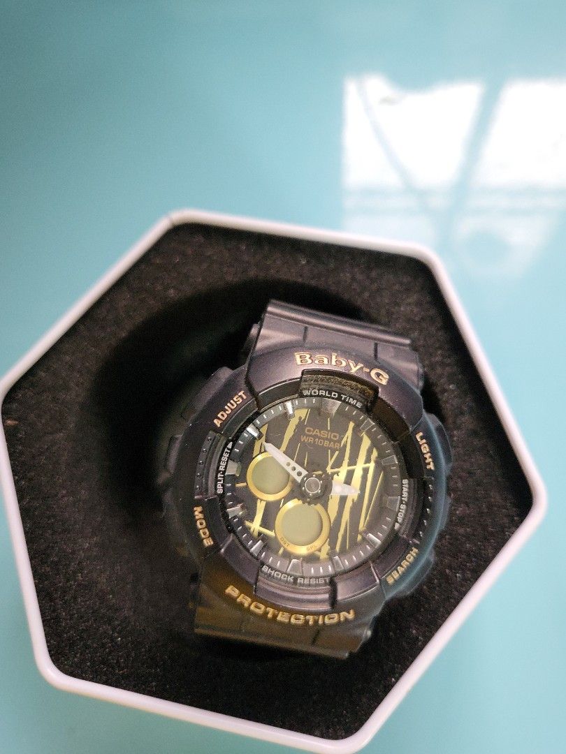 Baby G shock black Women s Fashion Watches Accessories