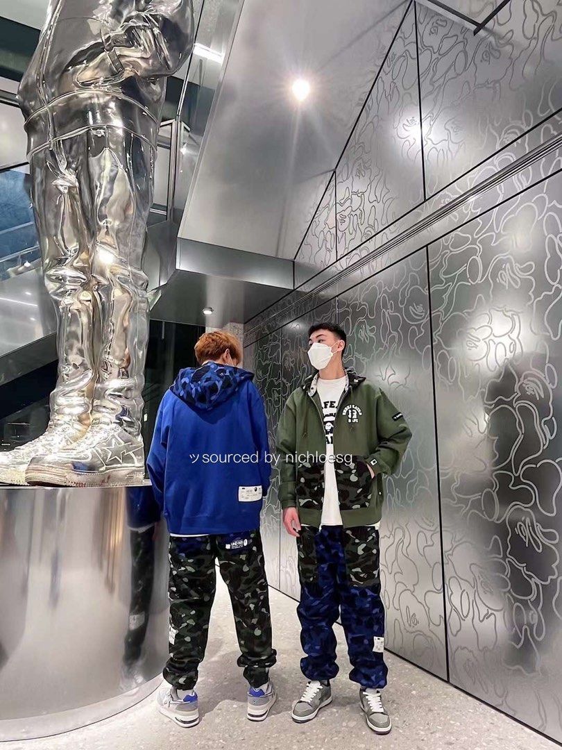 BAPE X UNDEFEATED COLOR CAMO RELAXED ZIP HOODIE 2色 BAPE X UNDEFEATED COLOR CAMO RELAXED ZIP HOODIE – Undefeated