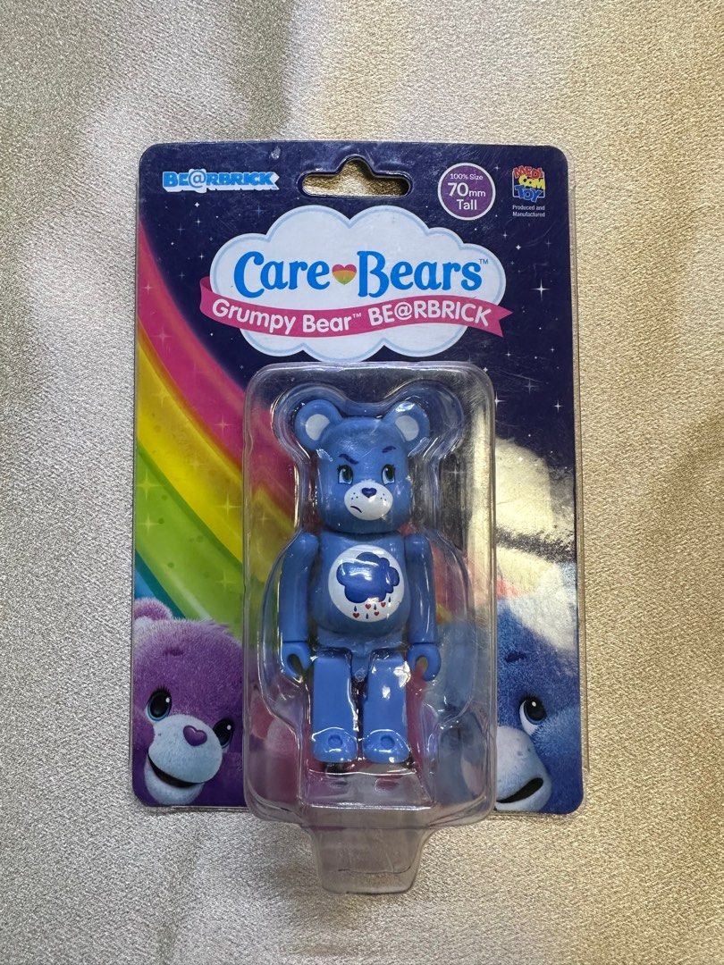その他 BE@RBRICK - Care Bears Grumpy Bear 100% Bearbrick BE@RBRICK - Care Bears Grumpy Bear 100% Bearbrick メ Be