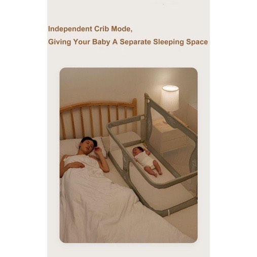 Bedside Crib / Cot safety protection in bed, Babies & Kids, Baby Nursery & Kids Furniture, Cots