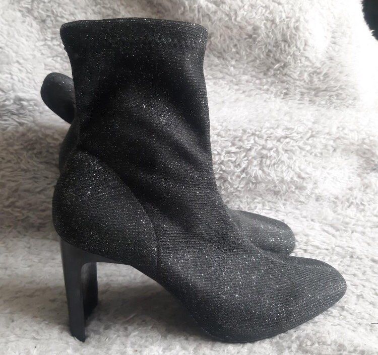 Bershka glitter boots discount