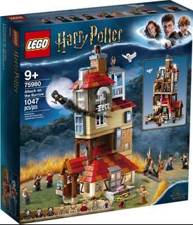 BNIB LEGO Harry Potter Attack on The Burrow 75980