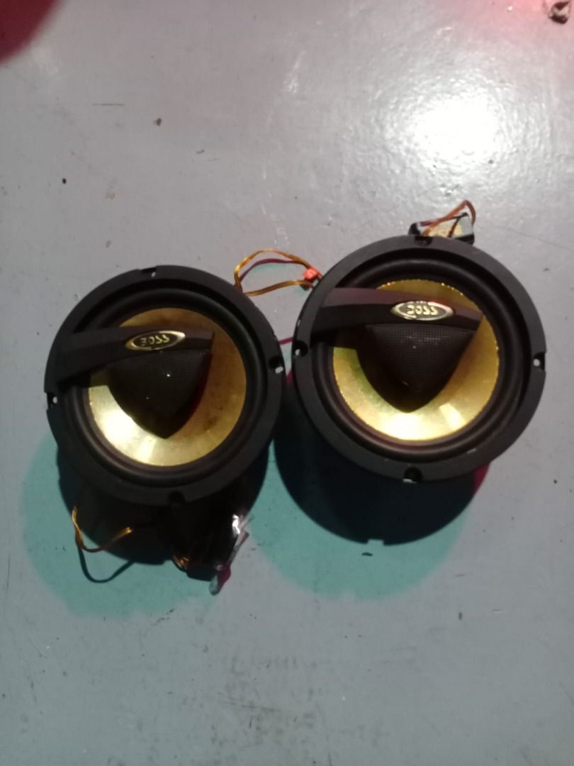 Boss Car Speaker Set, Audio, Soundbars, Speakers & Amplifiers on Carousell