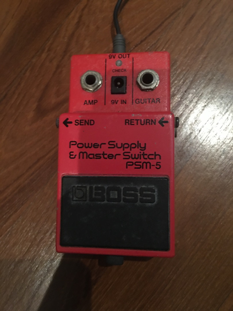 Boss Pedal Power Supply PSM5, Audio, Other Audio Equipment on Carousell