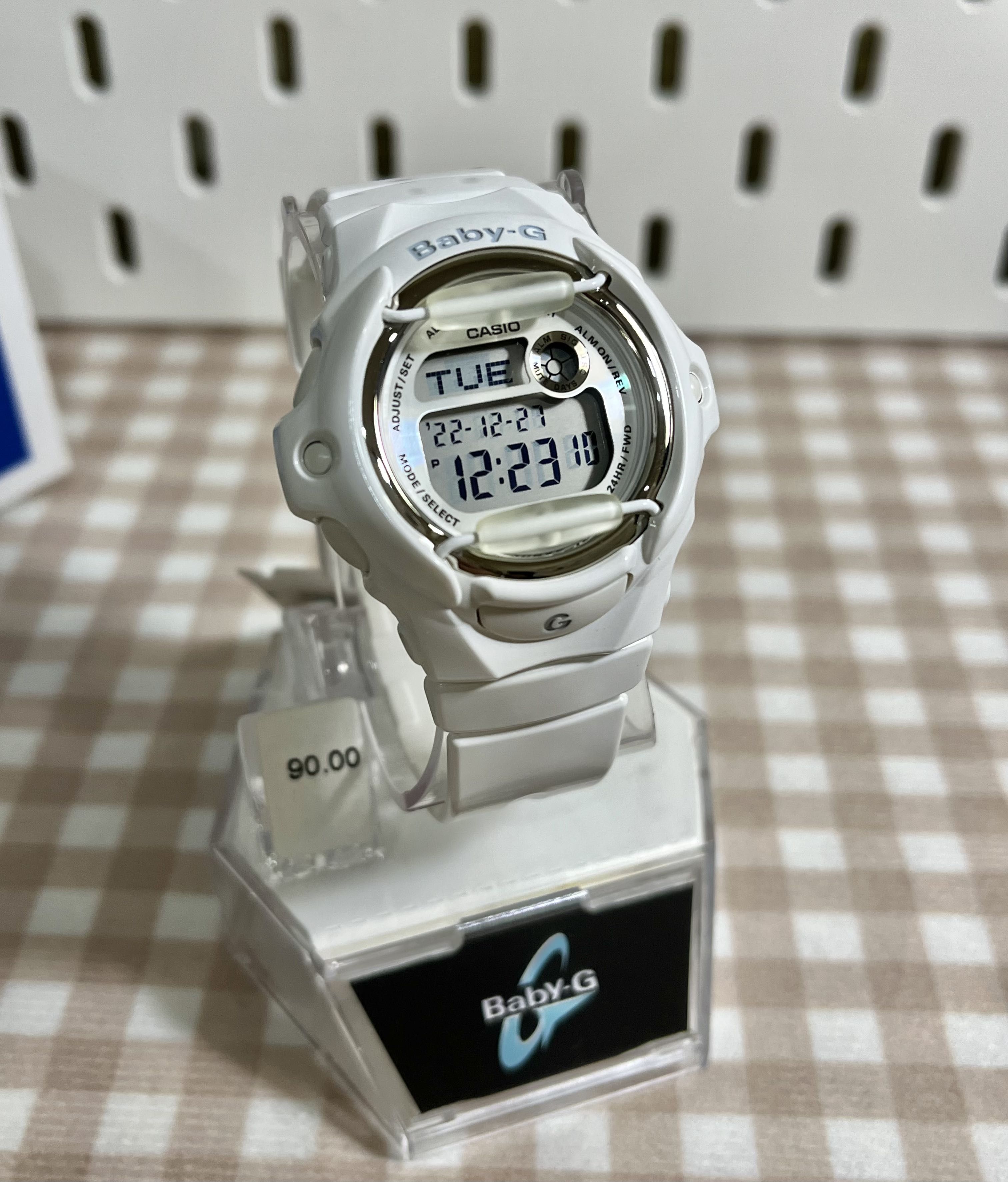 BRAND NEW) Casio Baby-G White Digital Watch BG169R-7AM, Women's Fashion,  Watches  Accessories, Watches on Carousell