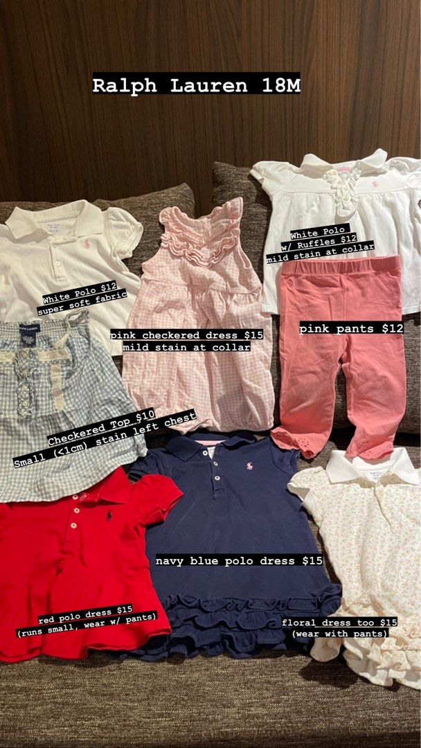 Childrens ralph lauren hotsell polo shirts sale
