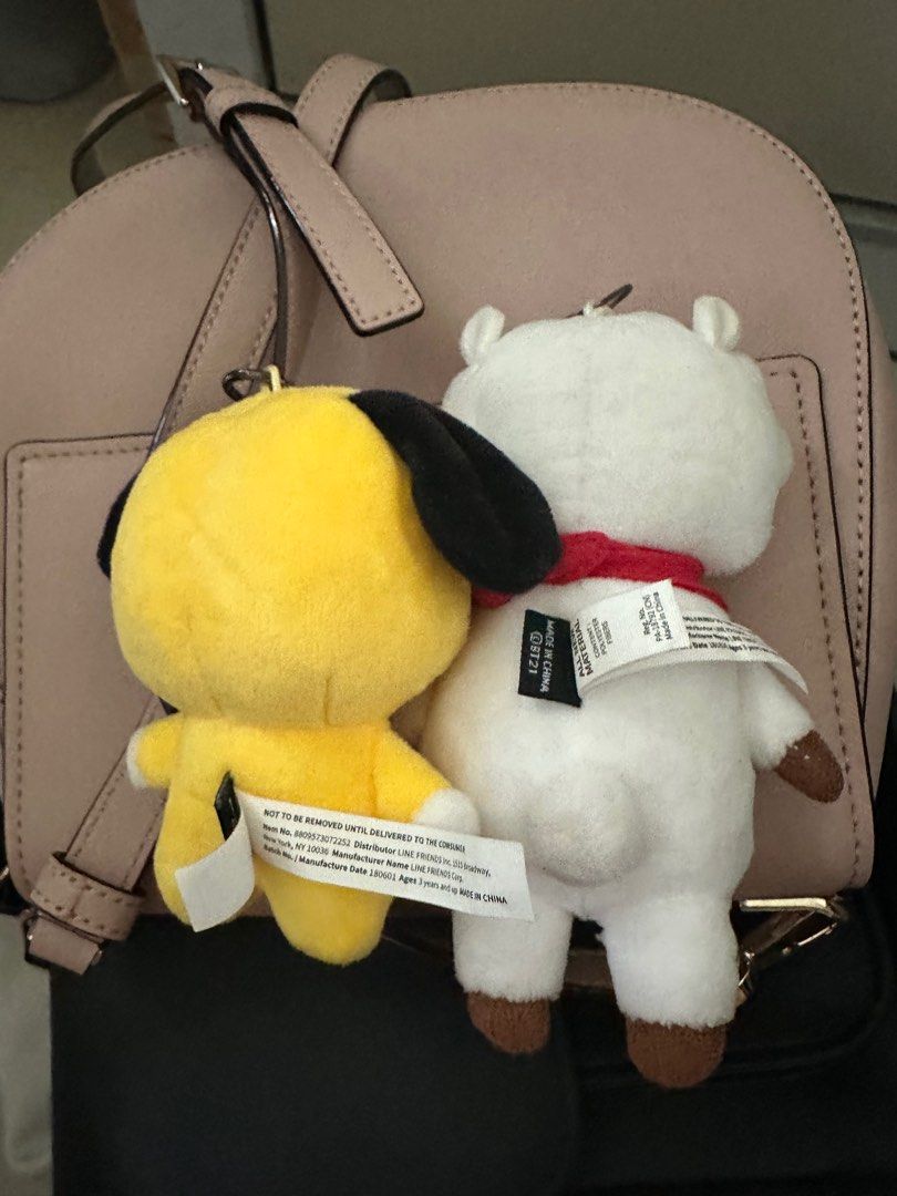BT21 Authentic Plush Bag Charm, Hobbies & Toys, Memorabilia