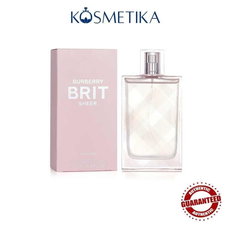CLEARANCE Burberry Brit Sheer 100ML New Instock Original Beauty Personal Care Fragrance Deodorants on Carousell