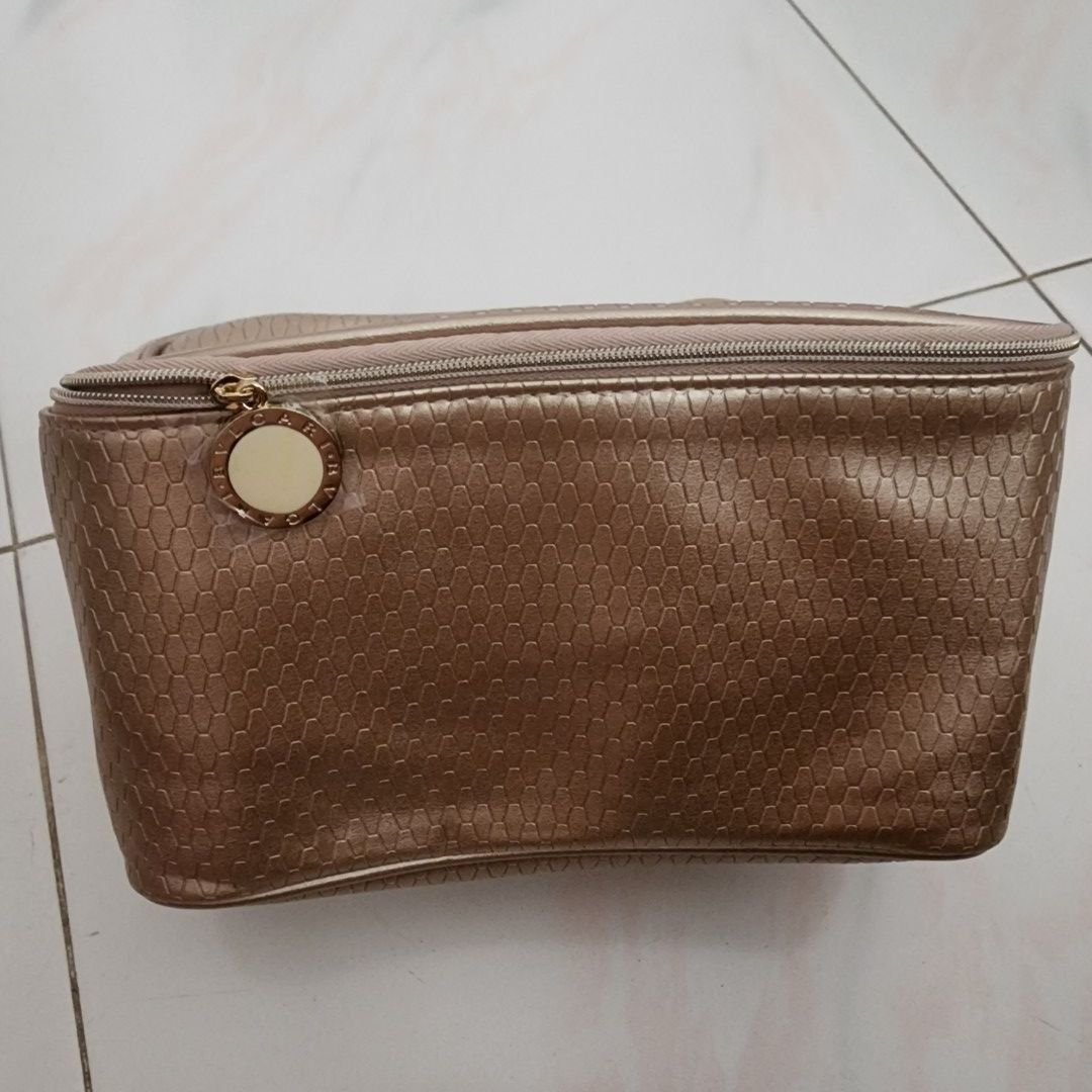 Bvlgari discount pouch bag