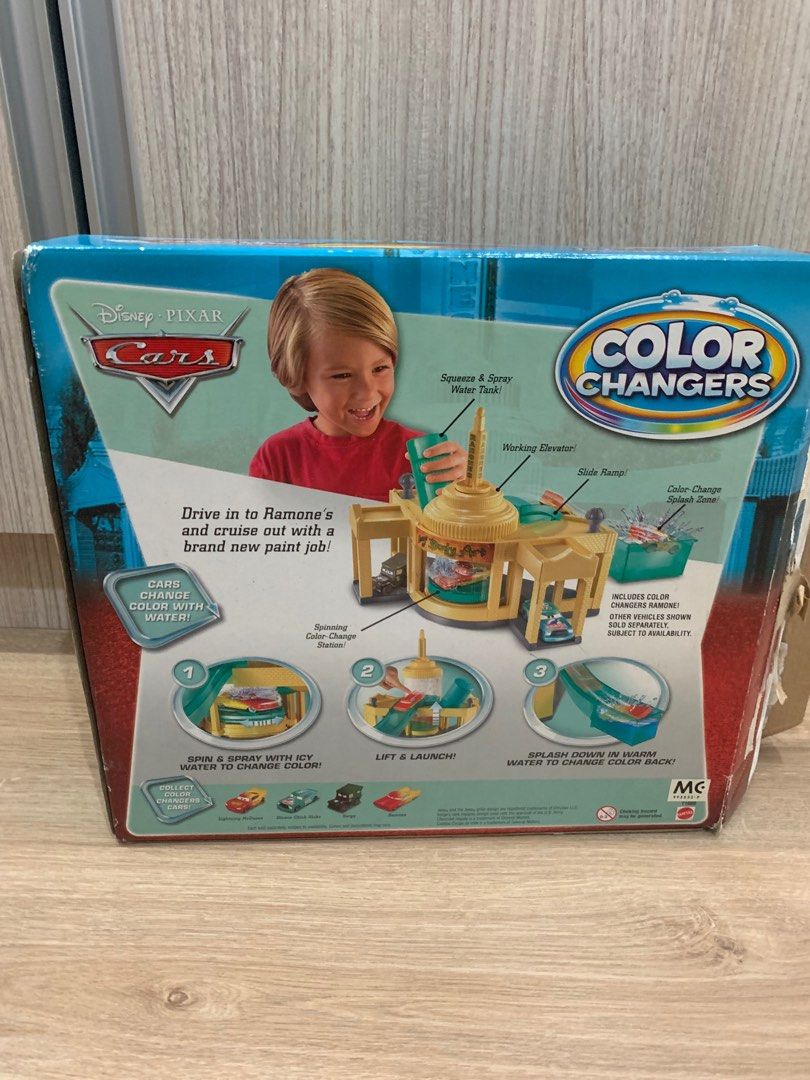 Cars Ramone’s Color Change Playset, Hobbies & Toys, Toys & Games on