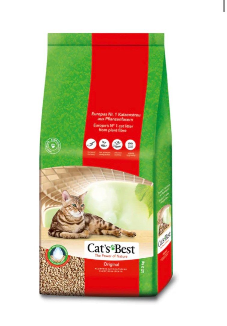 Cat’s Best Original Litter 40L, Pet Supplies, Homes & Other Pet