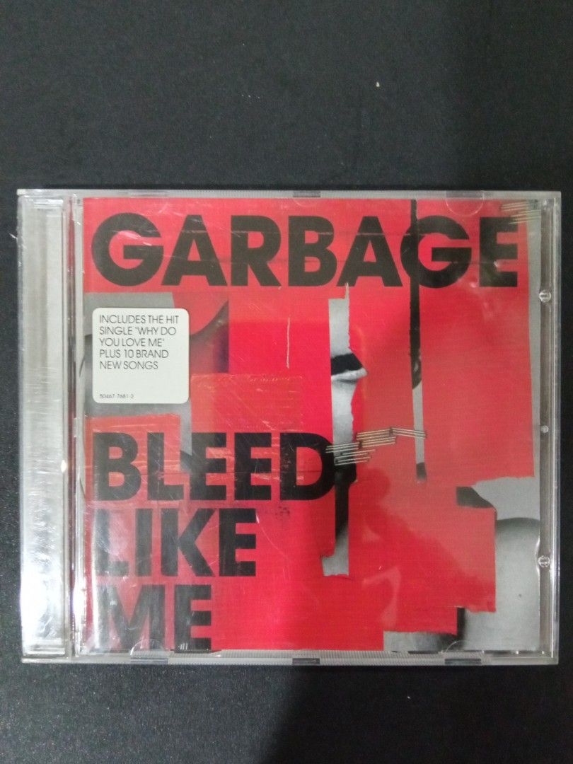 CD Garbage - Bleed like me, Hobbies & Toys, Music & Media, CDs & DVDs ...
