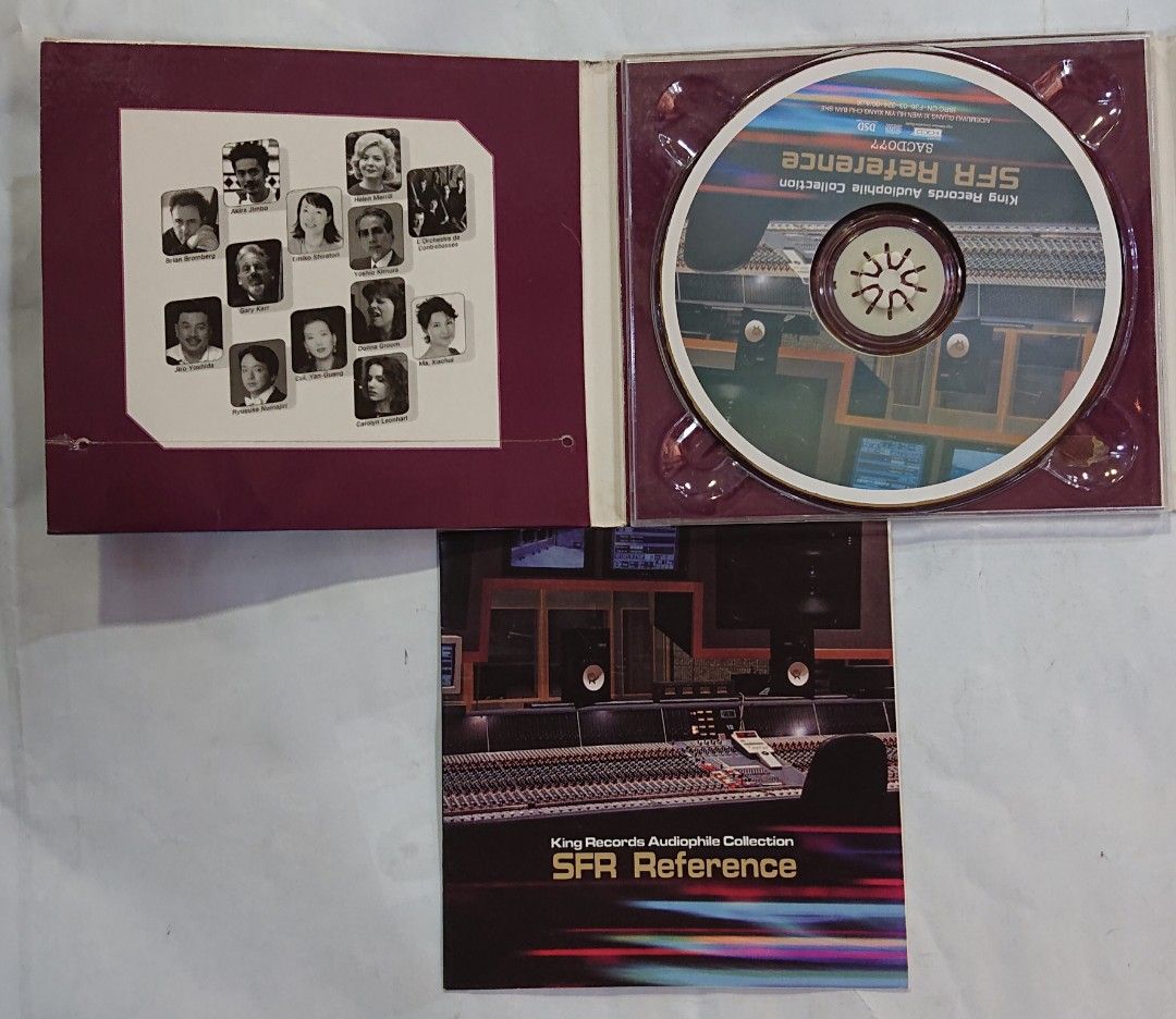 Cd King Records Audiophile collection-Sfr reference, 興趣及遊戲, 音樂、樂器 & 配件 ...