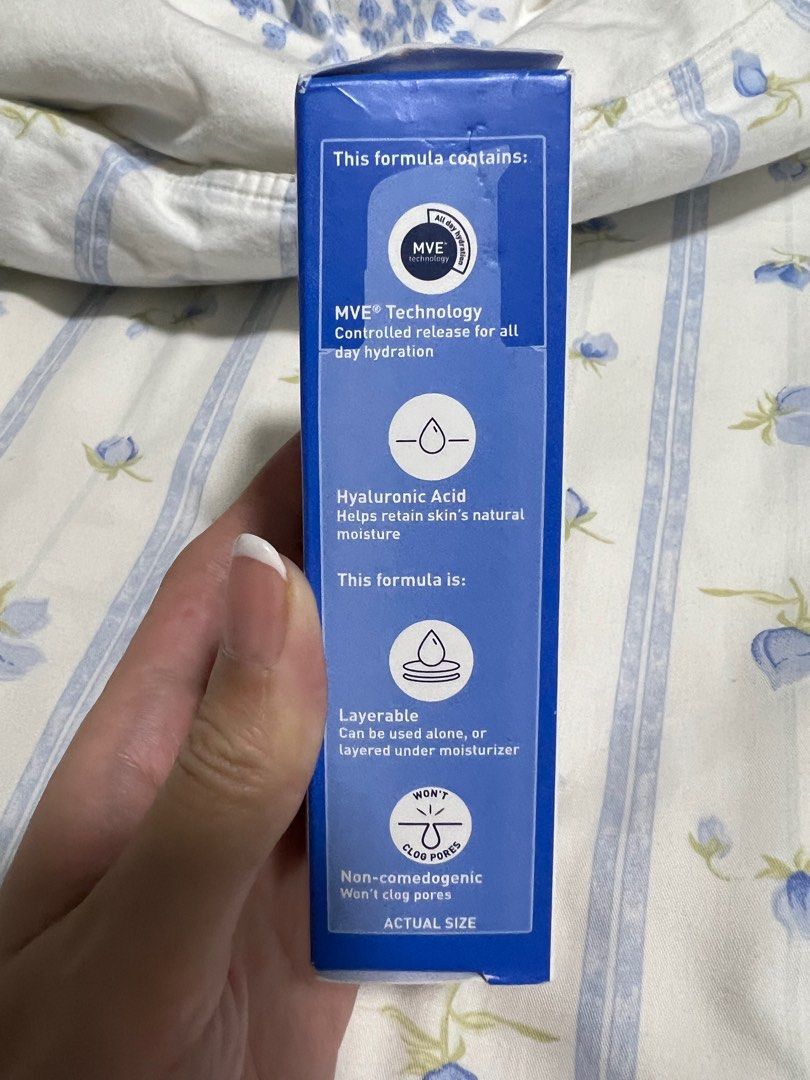 Cerave Hydrating Hyaluronic Acid Serum, Beauty & Personal Care, Face