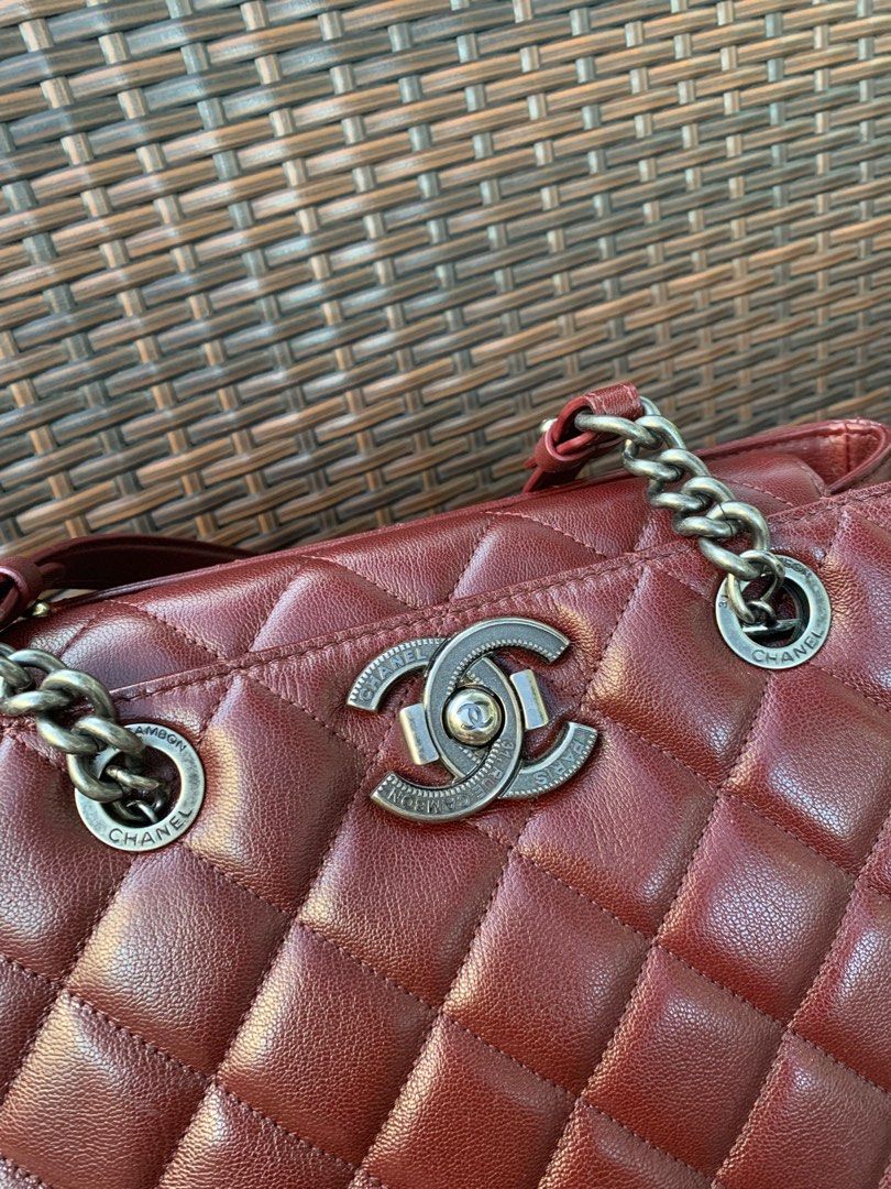 Chanel city top shopping tote