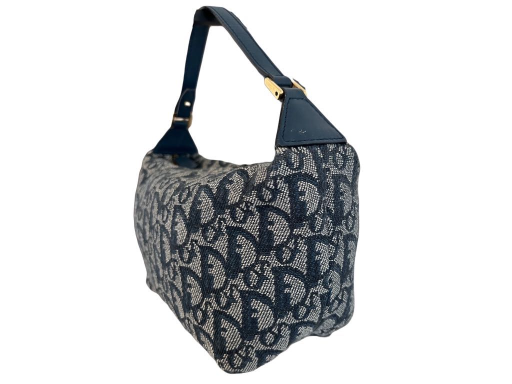 Christian Dior Vintage Trotter Pochette lunch box style