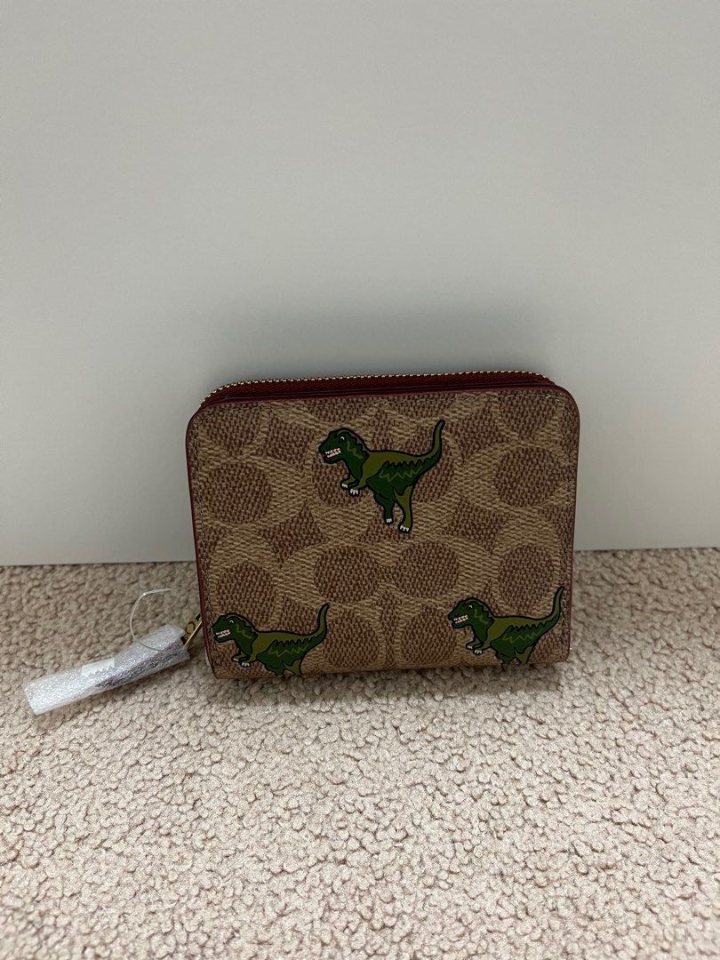 Coach Billfold Wallet in Signature Canvas w Rexy Print