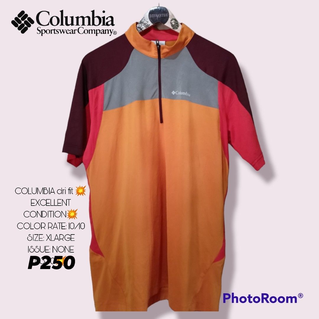 men's columbia dri fit shirts