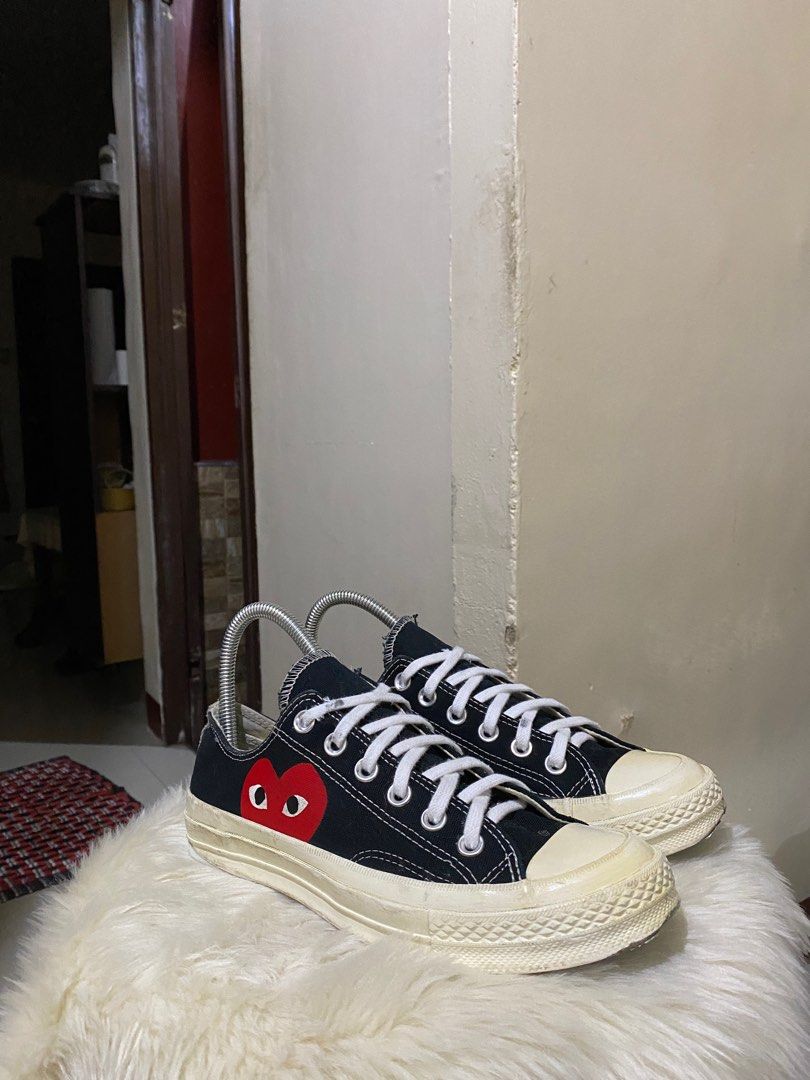 Converse hotsell cdg argent