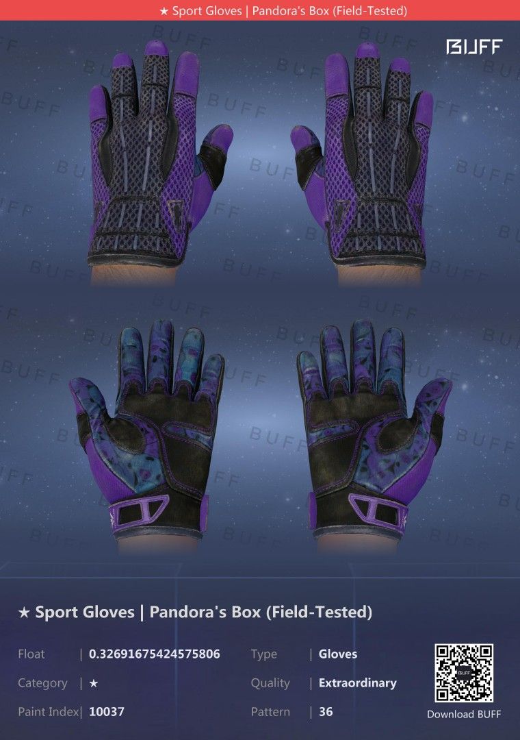CSGO Sport Glove Pandora's Box, Video Gaming, Video Games, Others on