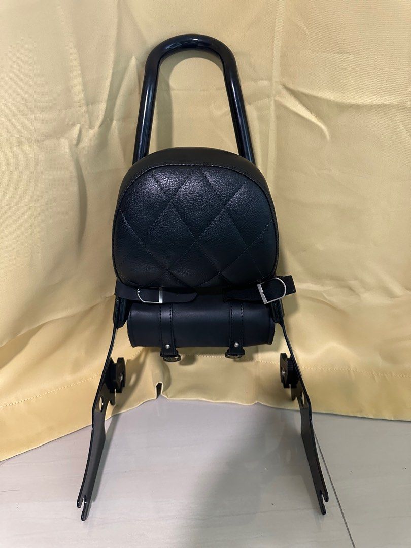 Custom Sissy Bar Backrest Fit For Harley Sportster Iron 883 for sale