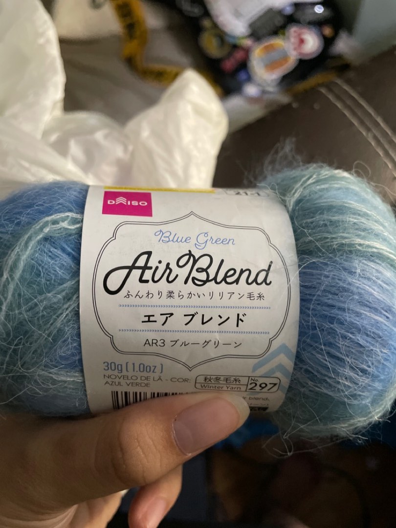 daiso crochet and knitting yarn, Hobbies & Toys, Stationery & Craft
