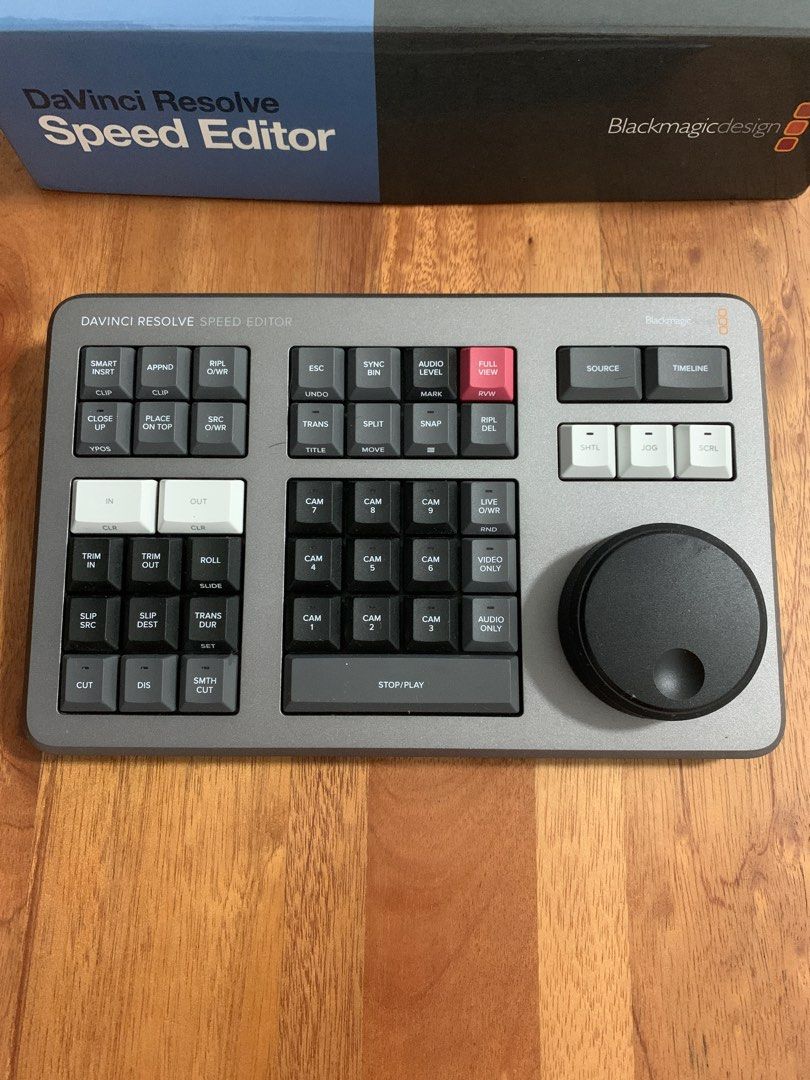 Davinci Resolve speed editor キーボード