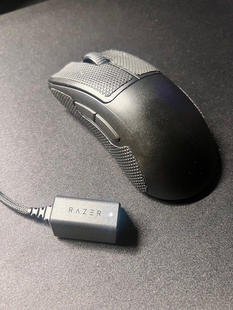 Deathadder V3 Pro + Razer Hyperpolling 4k Dongle, Computers & Tech 