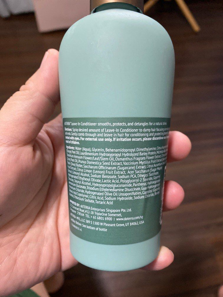 Doterra leavein conditioner, Beauty & Personal Care, Hair on Carousell