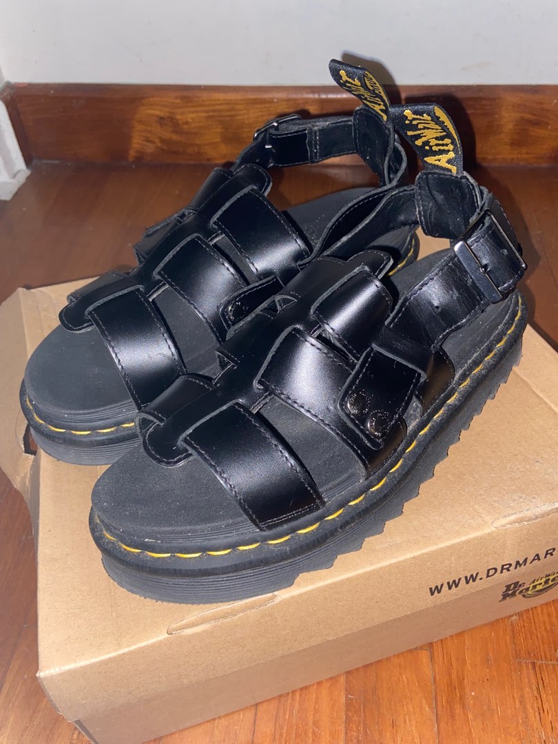 terry sandals dr martens