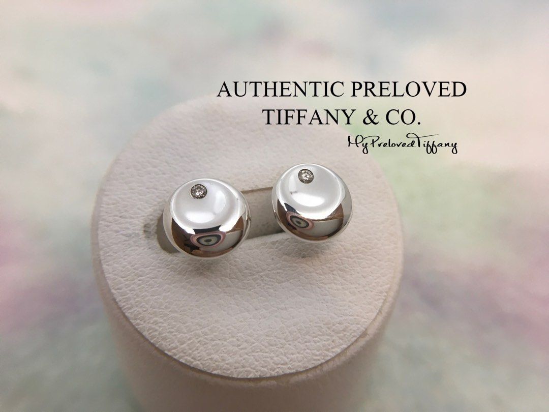 Tiffany elsa discount peretti diamond earrings