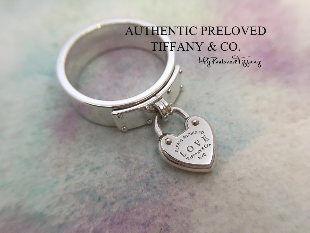 Return to tiffany best sale heart tag ring