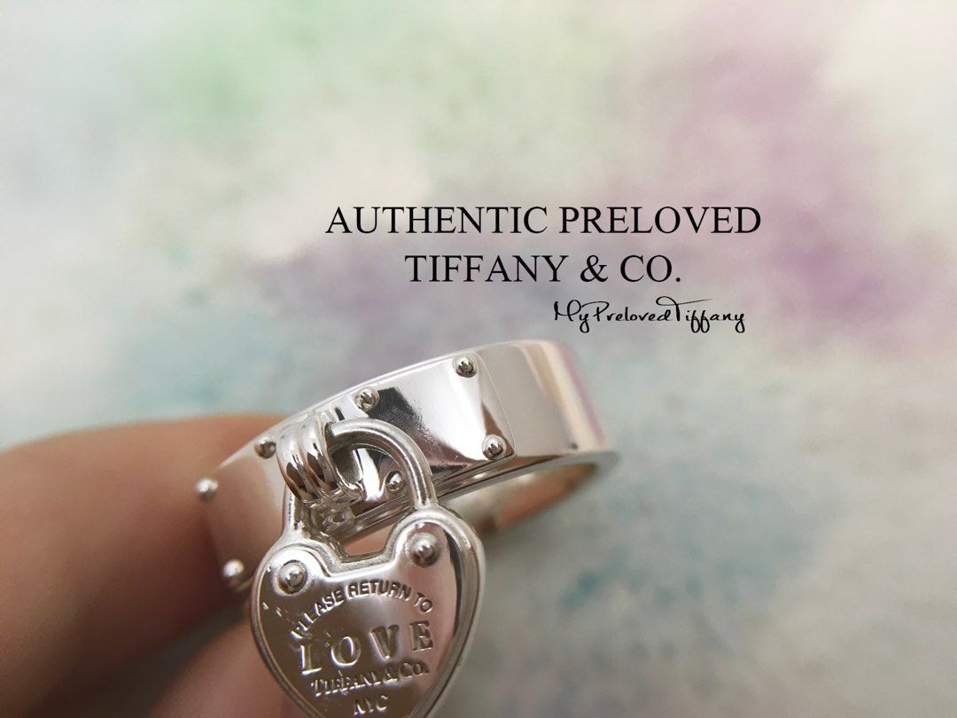 Return to tiffany hotsell love lock ring