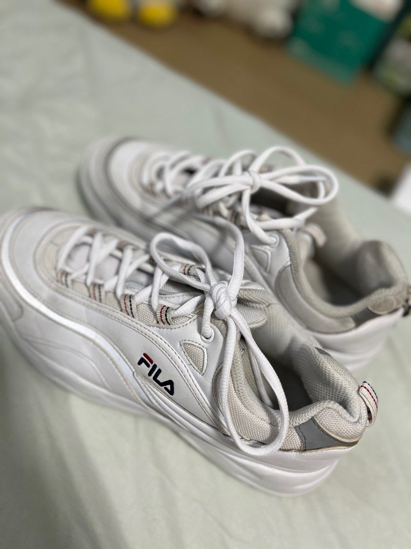 Fila reflective trainers hot sale