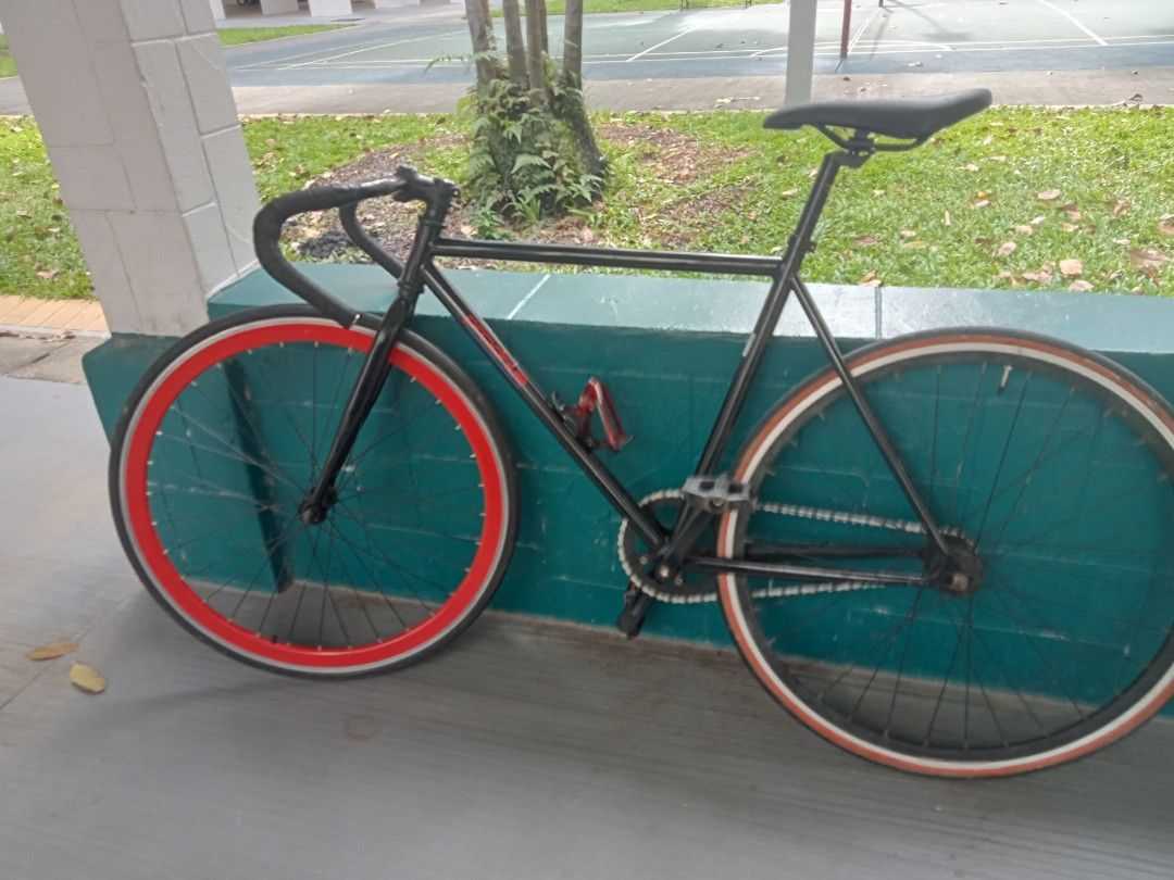 Fixed gear no shop brakes