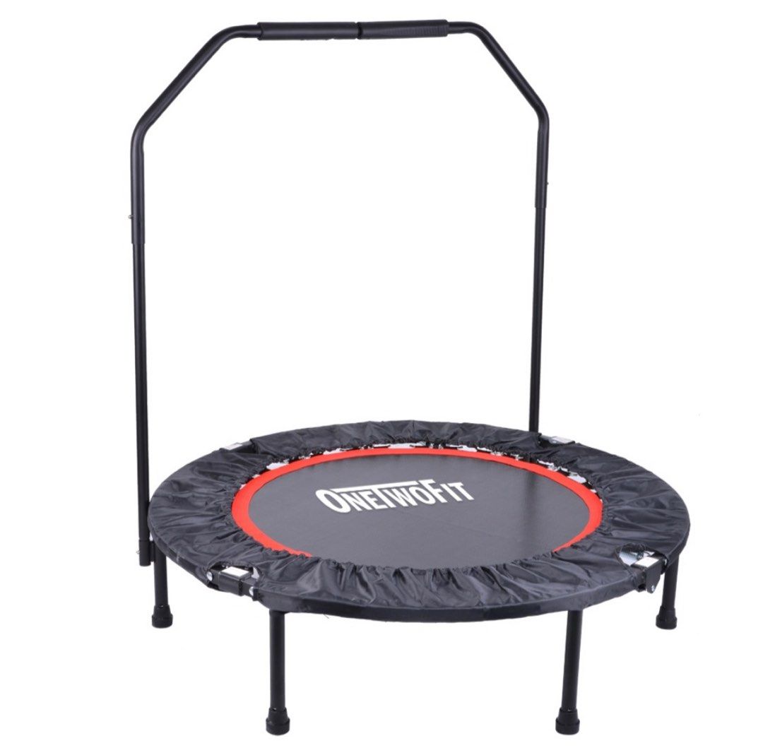 Foldable Trampoline Sports Equipment Exercise Fitness Cardio