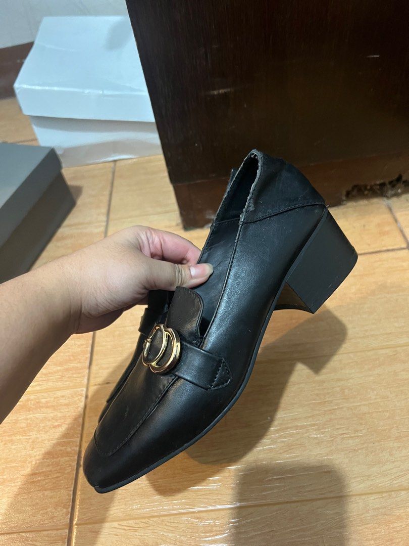Forever 21 Loafer Heels Platform Women's Fashion, Footwear, Loafers on Carousell